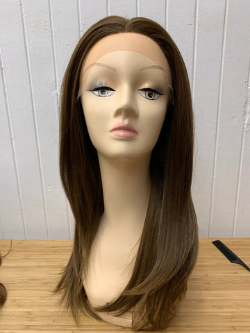 Lace front straight long 385